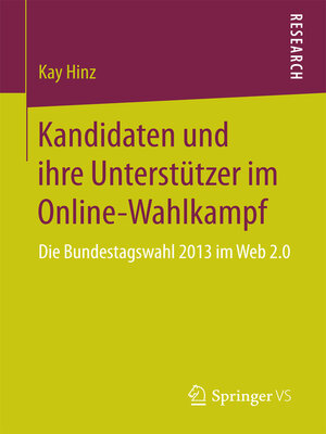 cover image of Kandidaten und ihre Unterstützer im Online-Wahlkampf